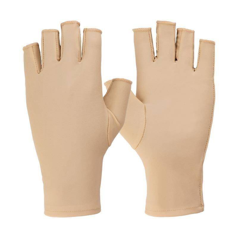 The sunscreen gloves lady, the UV thin in the summer, driven by ice, to catch a mitt