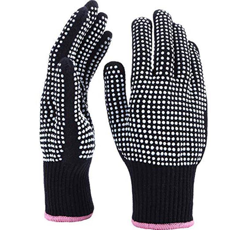 Moxibustion, hairdressing anti -scalding special gloves barbecue insulation, worshiping five fingers, flexible fried pancake pancake, air -breathable non -slip thin