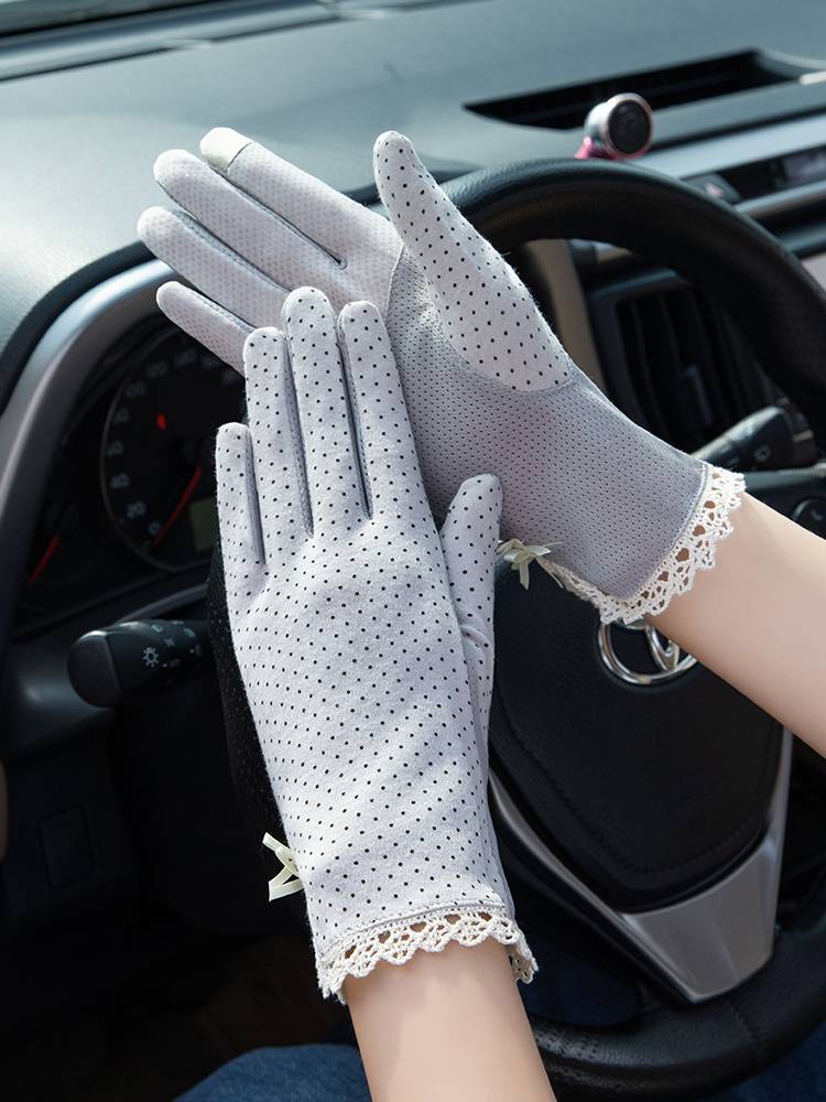 Sun-proof gloves, UV-protected, summer-drive-drive-drive