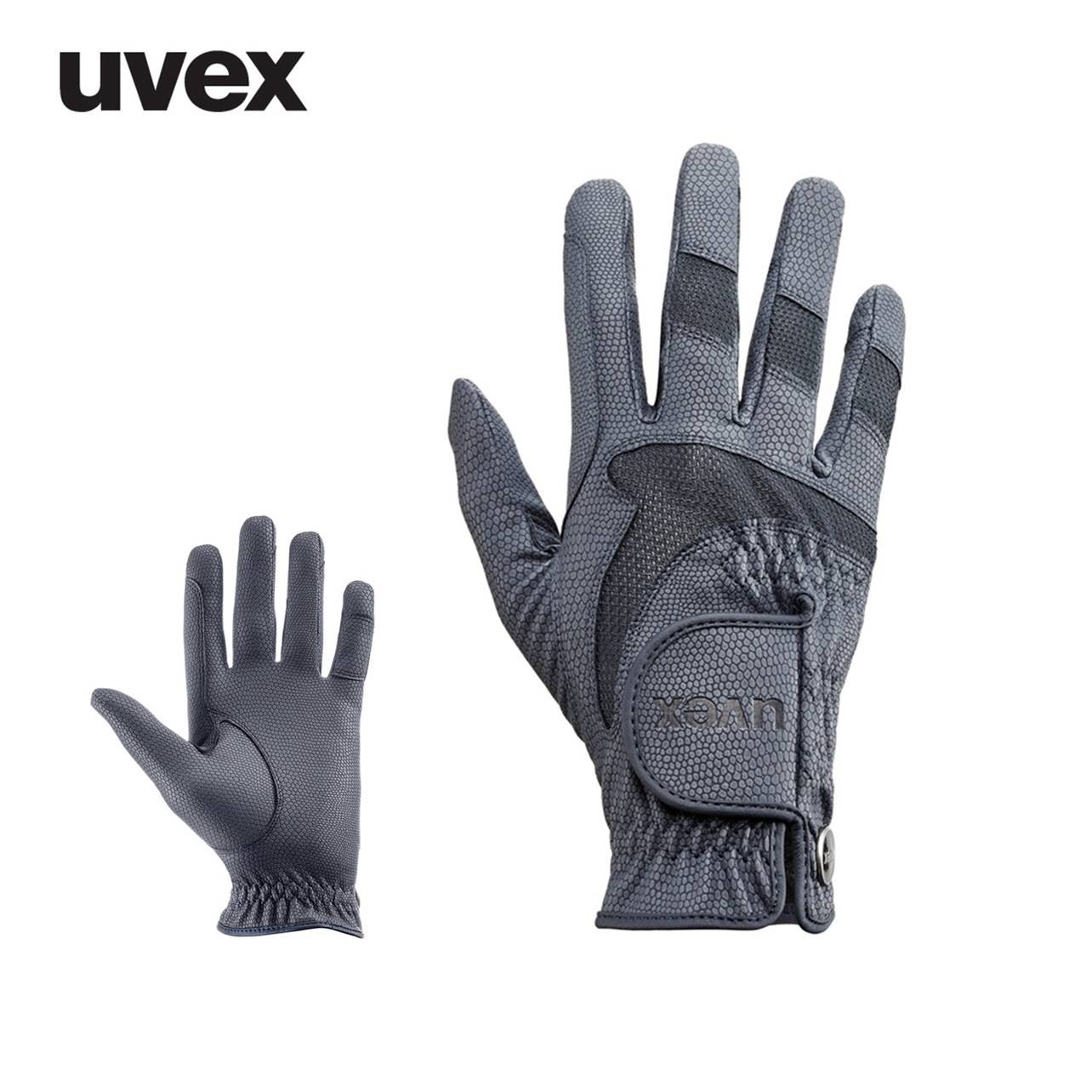 German original UVEX Equestrian glove men's and women's touch screen white race gloves professional riding gloves