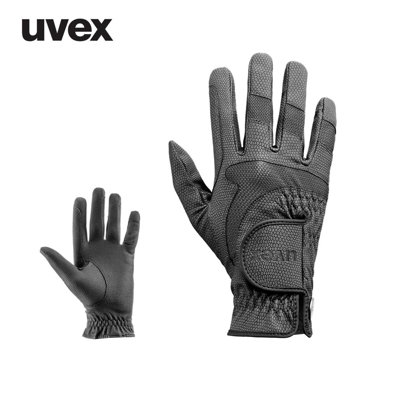 German original UVEX Equestrian glove men's and women's touch screen white race gloves professional riding gloves