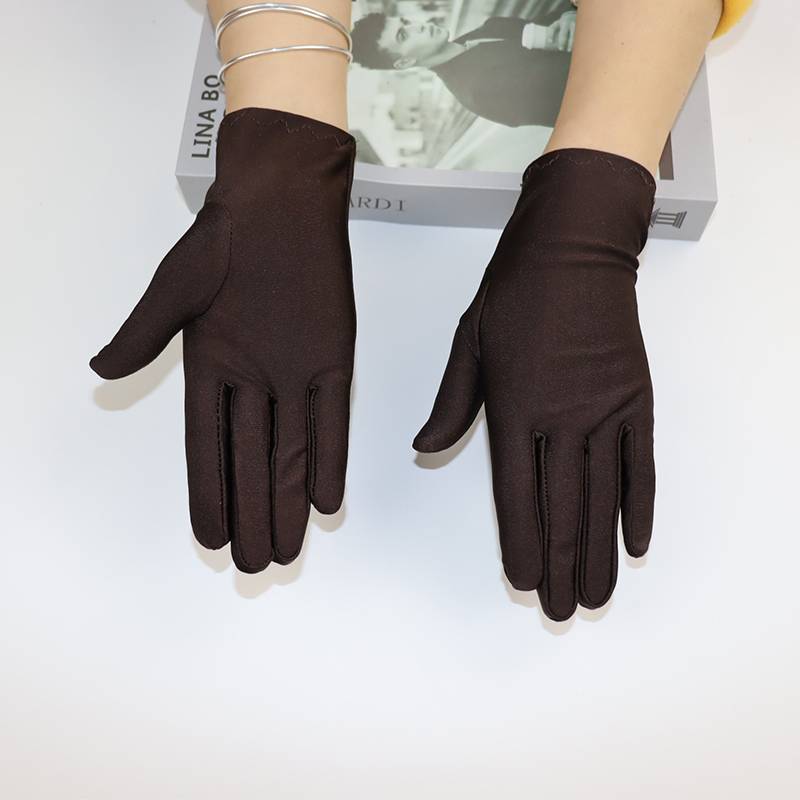 5 Doubles in summer thin sunscreen gloves female white etiquette jewelery and amprorstes driving ladies divide