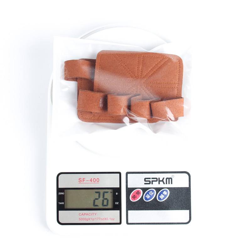 Spot palm imitation cowhide handle palm men's sports weightlifting weight barbells fitness dump training help gloves supplies