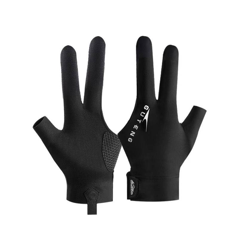 Billiards gloves Professional three -finger male and women's high face value half finger anti -slip Snoors special billiard gloves