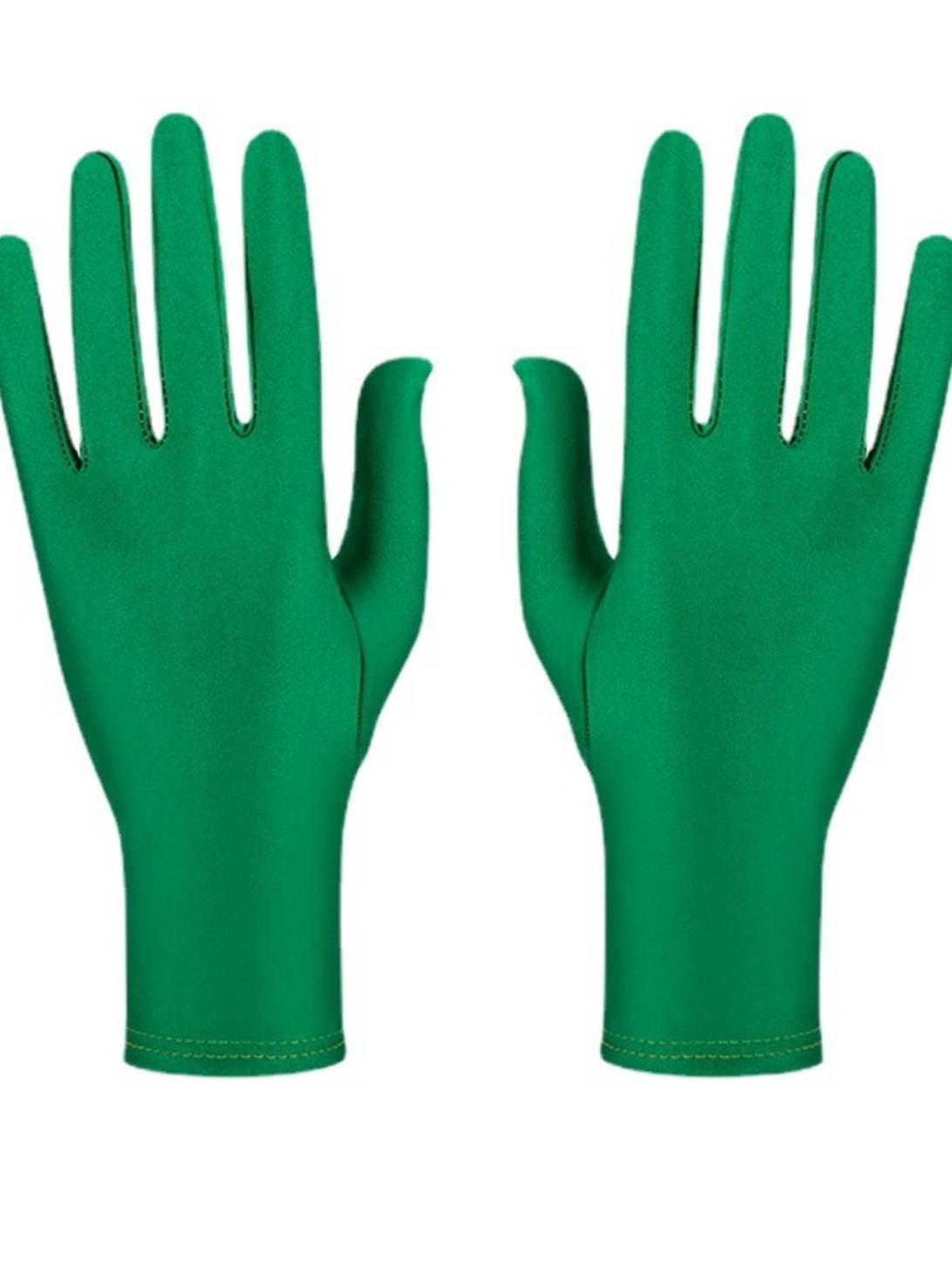 Plastic performance gloves amino -etiquette light jewelry counter display gloves high -end color elastic performance gloves