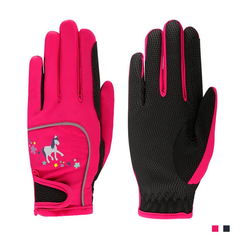 Children's equestrian gloves, anti -abrasion, durable knight male and female equestrian equipment Rockma horses 8104008