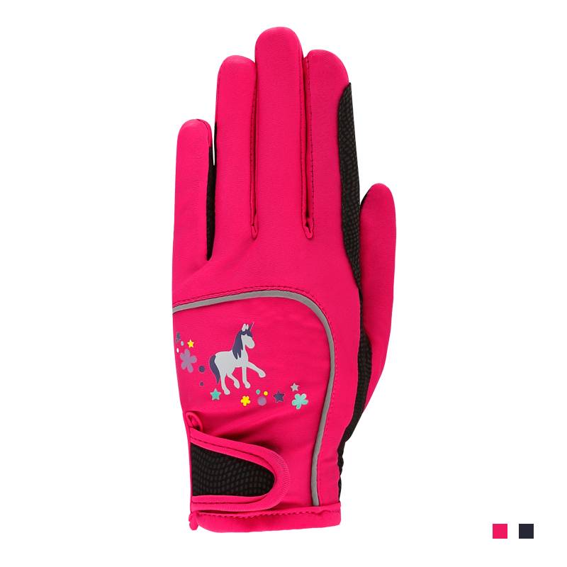 Children's equestrian gloves, anti -abrasion, durable knight male and female equestrian equipment Rockma horses 8104008