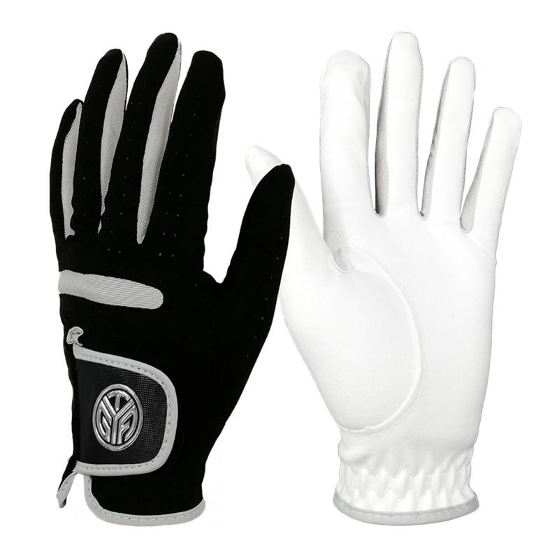 Genuine golf glove men's super fibrous cloth breathable wear -resistant golf glove single ride gloves