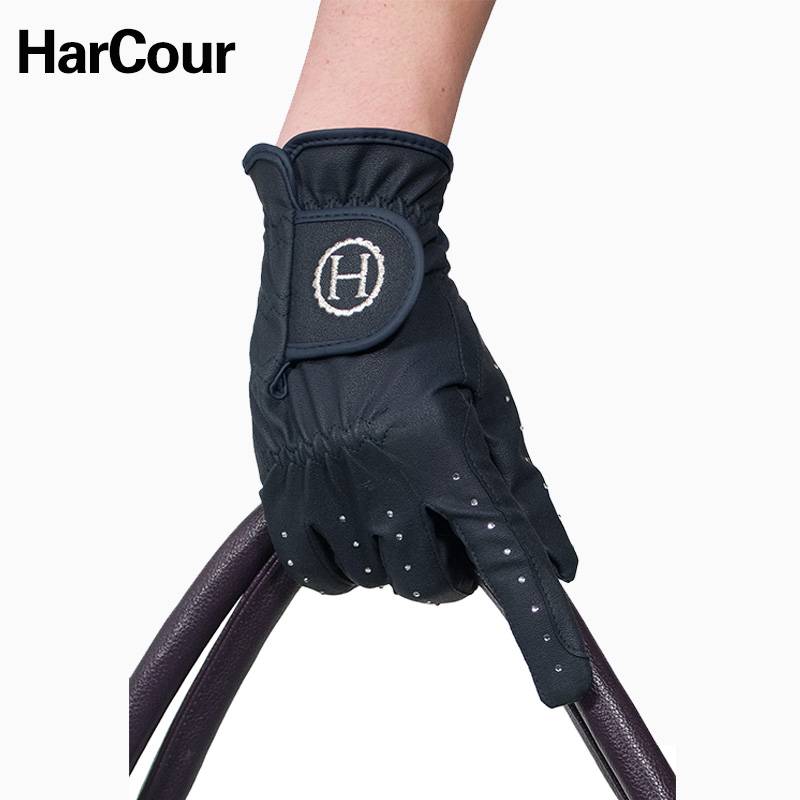501/502 French original imported Harcour Gloves men's and women's same equestrian gloves ride gloves