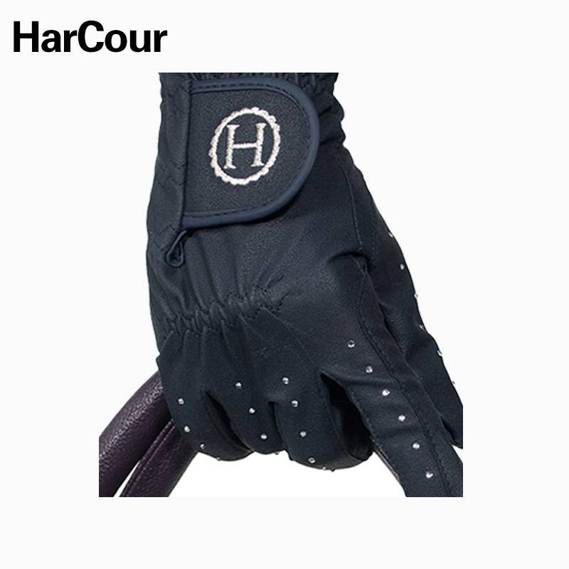 501/502 French original imported Harcour Gloves men's and women's same equestrian gloves ride gloves