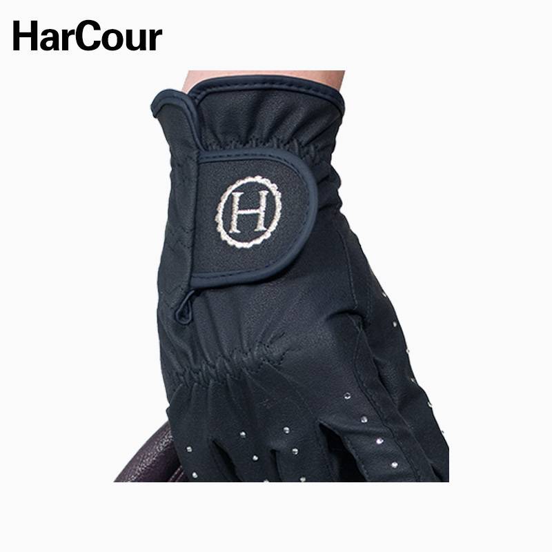 501/502 French original imported Harcour Gloves men's and women's same equestrian gloves ride gloves