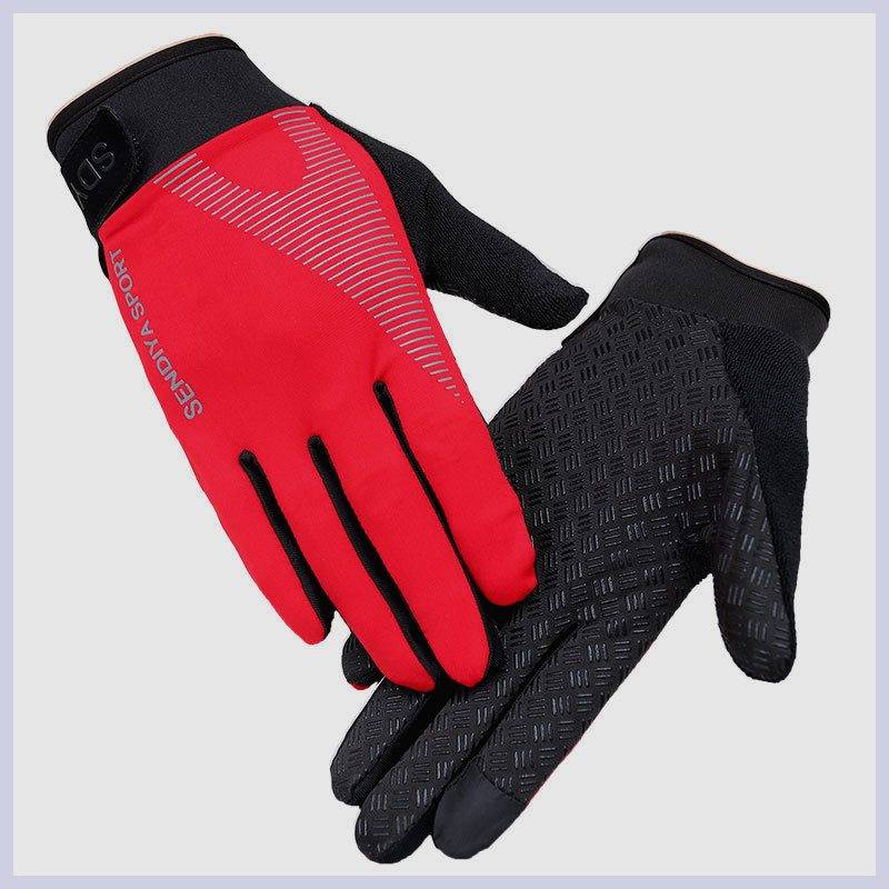 Ride horse gloves, men and women, summer air-scrambling exercise, roll-down and sunscreen