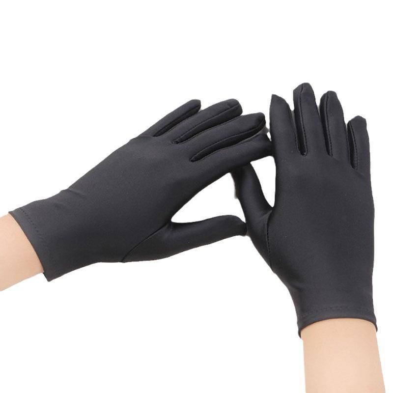 Moxibustion anti -hot barbecue master insulation special gloves 108 worship the big head to worship the white five fingers posted hands wear resistance