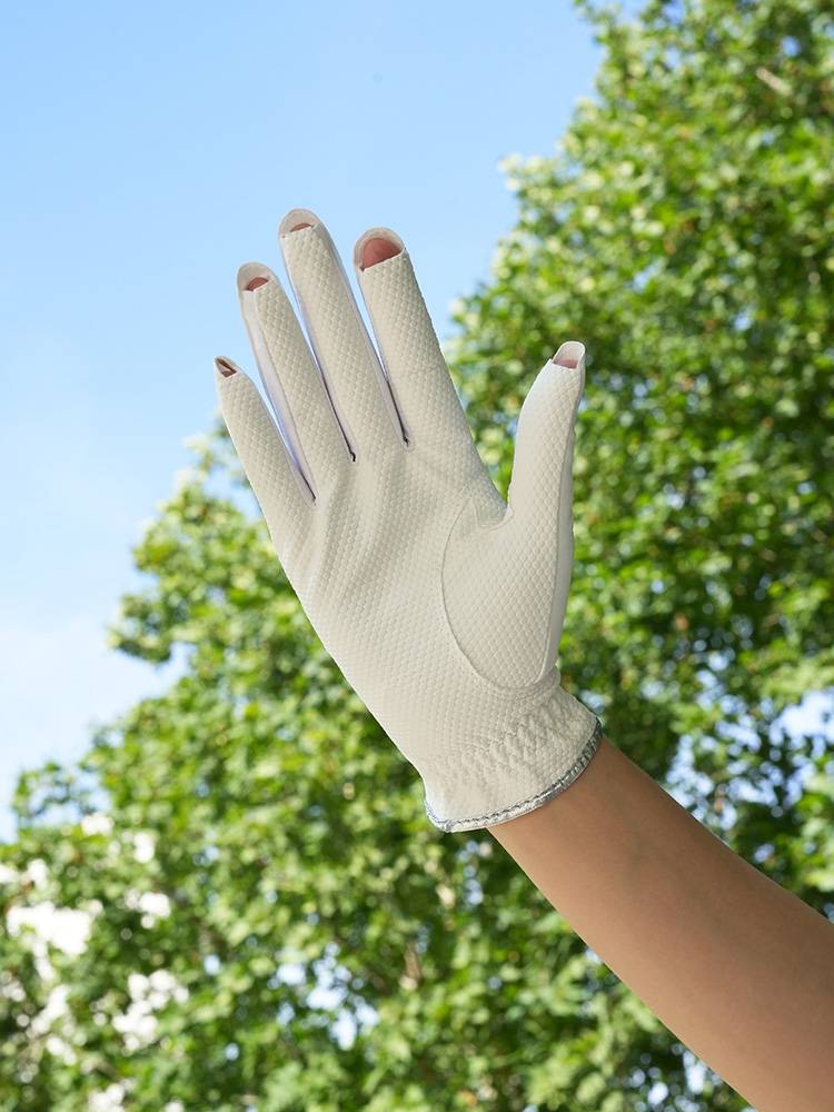 Callaway Caravi Golf Gloves Ms. NailDualWMS Dew -fingers Ms. Gloves