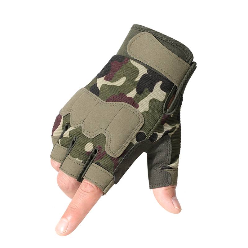 Spring and summer thin semi -refers to tactical training glove men's sports fitness riding driving outdoor mountaineering fitness glove men