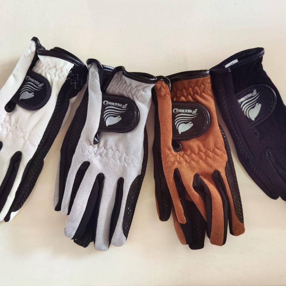Earnings equipment for adults, male and female, with gloves for air-negative spare parts on a spring and autumn velvet
