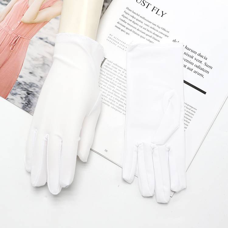 Three pairs of white