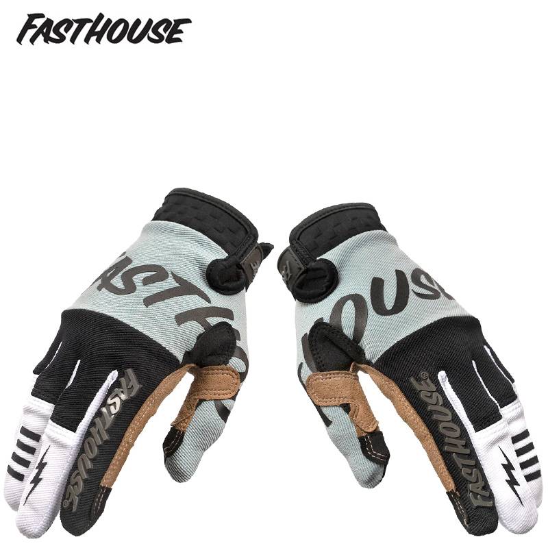 2024 Touch screen new gray -green long fingers self -motorized men and women outdoor kar -high roads to fall thinly riding gloves