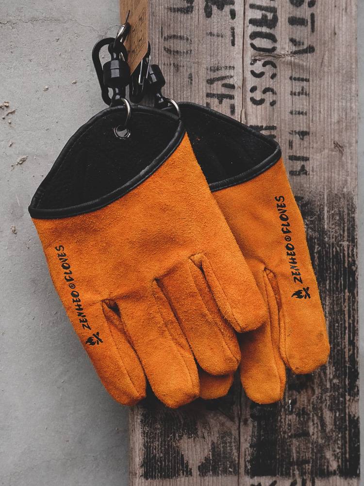 Zhuohe Zenheo Outdoor Open Cruise Gold Gloves Expressing Magnetic Dental Following Different Follow Termium Retro Yellow Four Seasons Gloves