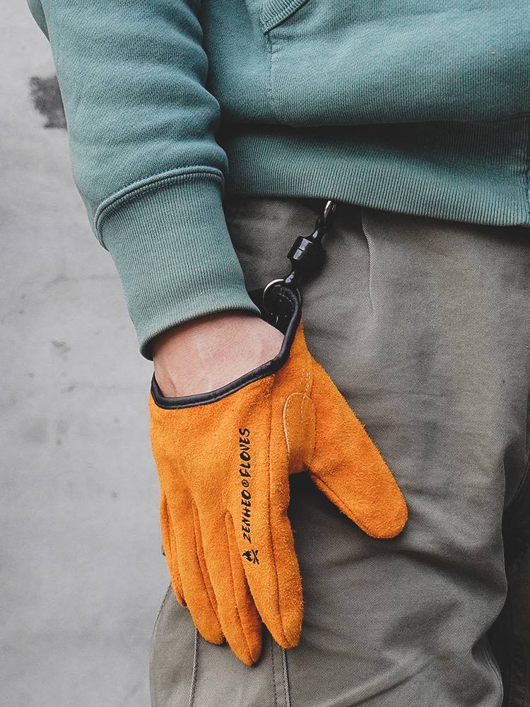 Zhuohe Zenheo Outdoor Open Cruise Gold Gloves Expressing Magnetic Dental Following Different Follow Termium Retro Yellow Four Seasons Gloves