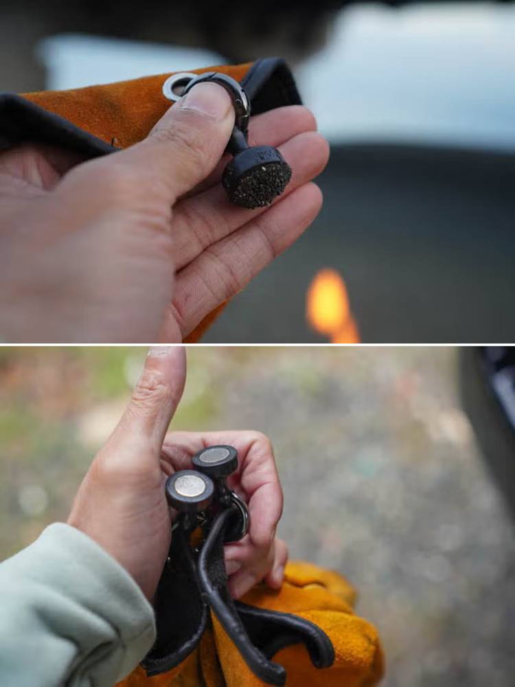 Zhuohe Zenheo Outdoor Open Cruise Gold Gloves Expressing Magnetic Dental Following Different Follow Termium Retro Yellow Four Seasons Gloves