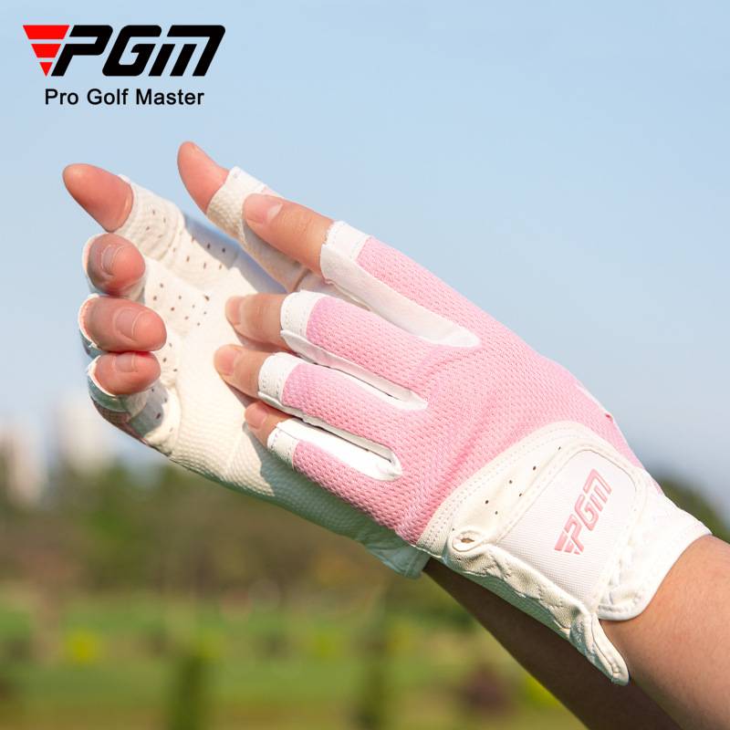 PGM professional golf fingers sunscreen gloves female summer new breathable light, light anti -slip sports table gloves