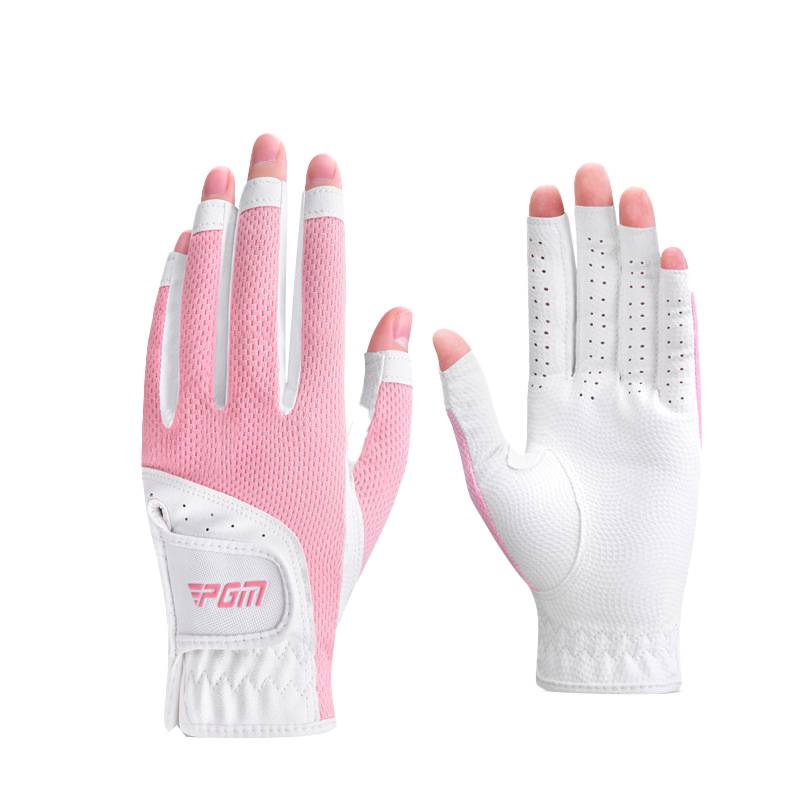 PGM professional golf fingers sunscreen gloves female summer new breathable light, light anti -slip sports table gloves