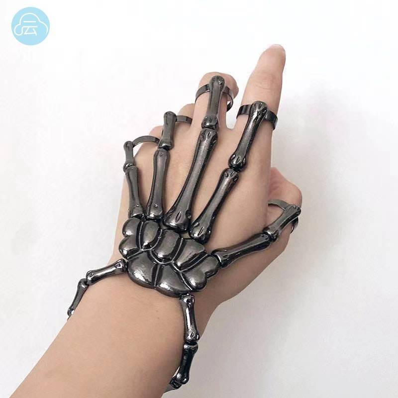 Mechanical exoskeleton gloves exogenous bone mechanical claws and gloves, bracelets, handsome exogenous bone ghost claw gloves bracelet