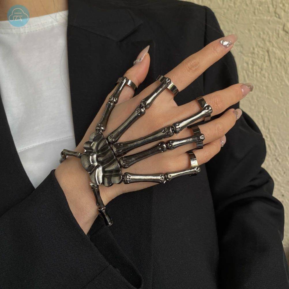 Mechanical exoskeleton gloves exogenous bone mechanical claws and gloves, bracelets, handsome exogenous bone ghost claw gloves bracelet