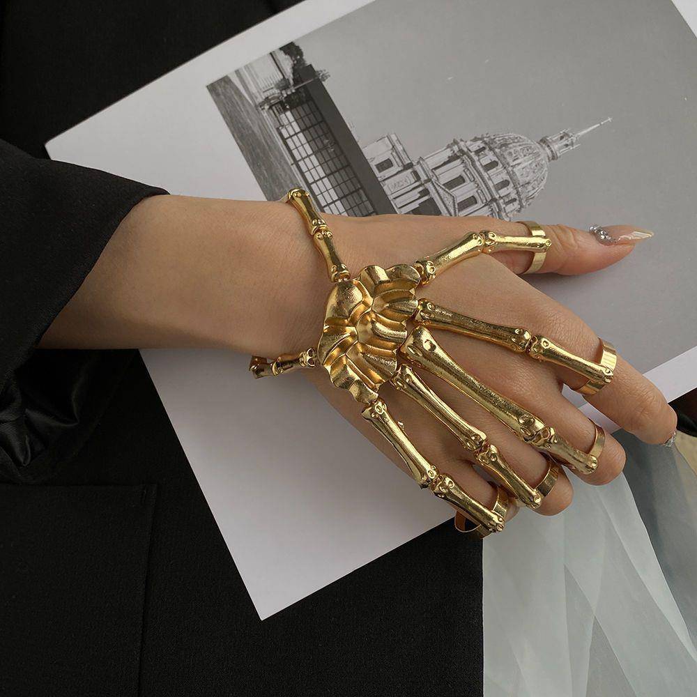 Mechanical exoskeleton gloves exogenous bone mechanical claws and gloves, bracelets, handsome exogenous bone ghost claw gloves bracelet