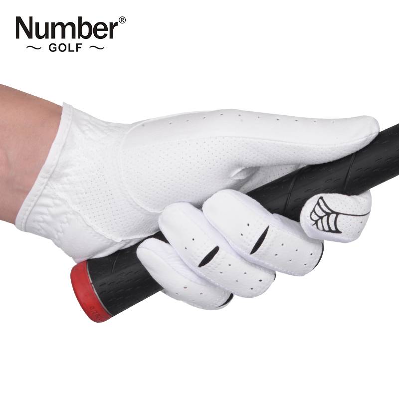 Number golf glove male personality spider gloves summer sunscreen net eye cloth breathable golf gloves
