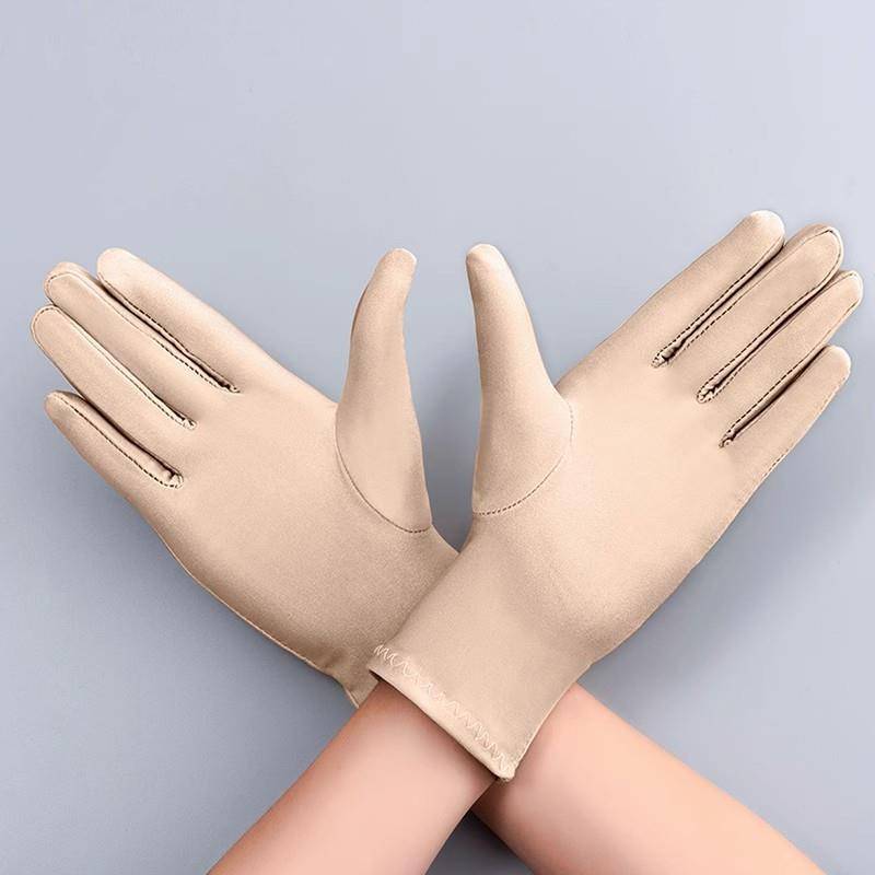 Labor skating protective gloves driving men and women adult skin color, fleshy etiquette hand socks short track speed skating knife training