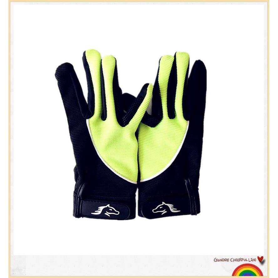Colored Children's Equestrian Gloves Riding Gloves Anti -Slip -resistant Gloves Children's Equestnically Equestnically Equelia Equipment