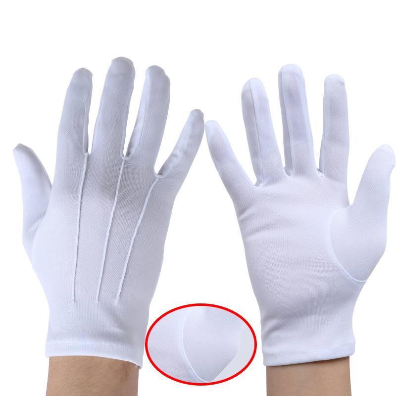 Bai Sanjin Gloves Etiquette Reading Benbian Winning Hotel Performance Flag Raiders driving Men and Women's Work Short Board