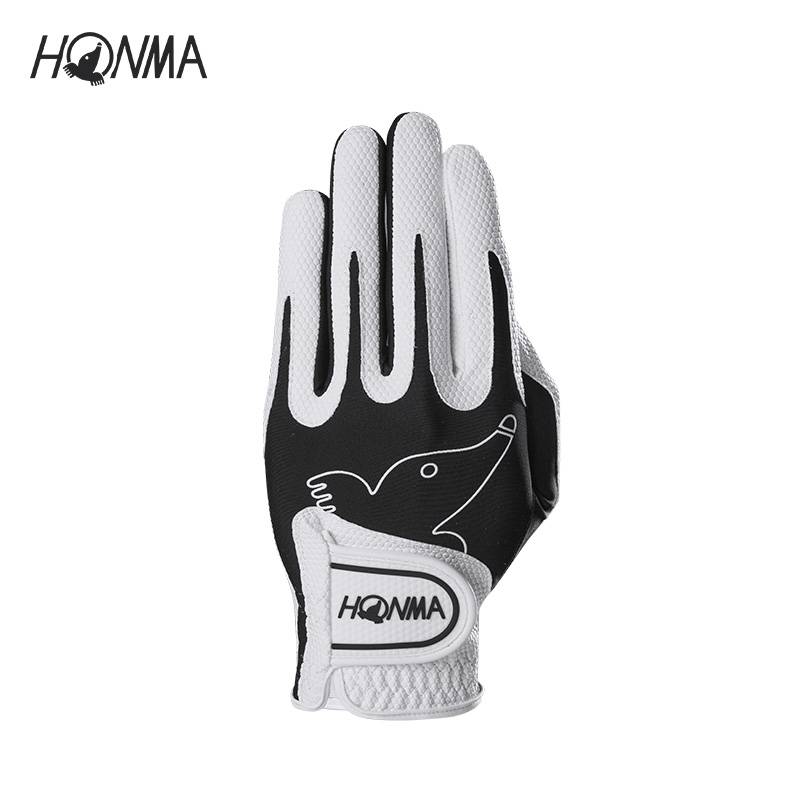 Honma golf male women's gloves red horse magic black anti -slip, wear, wear, sweat, sweat, comfortable and breathable genuine genuine