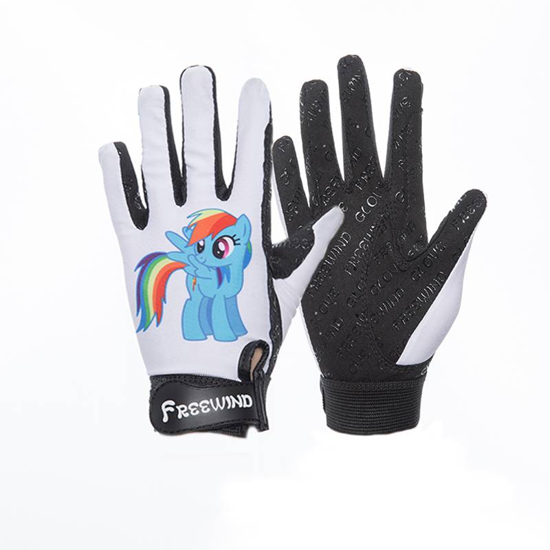 Ice blue pony five
