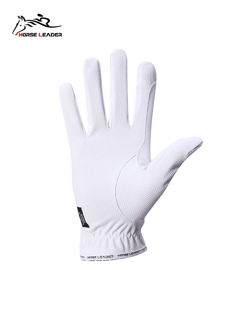 Children's protective equestrian glove professional imported single -level materials, non -slip, wear -resistant elastic adult men and women magic stickers