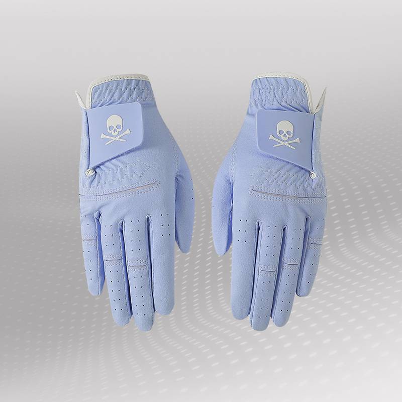 Dexgolf imported golf glove ladies two gloves anti -sliding sunscreen and breathable fiber velvet cloth can be washed gloves