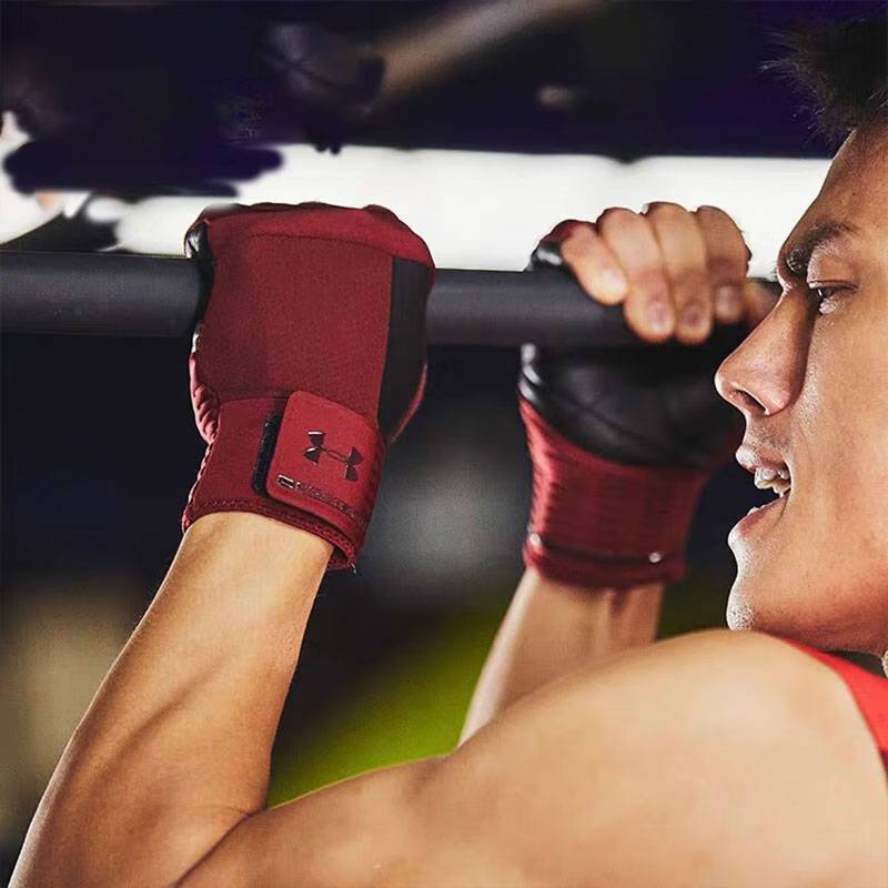 Andma's official flagship store men and women wear wear -resistant fitness equipment training wrist care movement semi -finger gloves 1328621