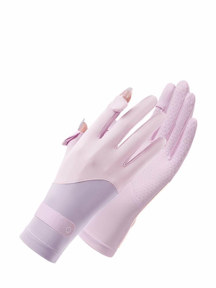 Sun-proof gloves, UV-protective ice-touching, ski driver bicycles for summer rides