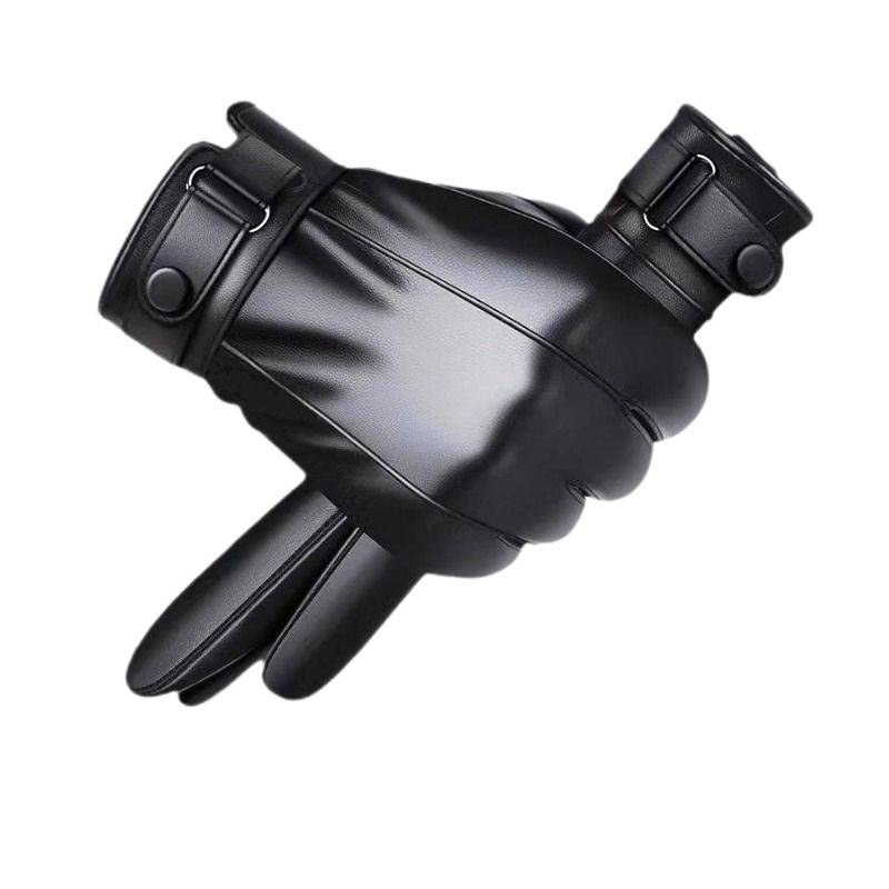 Specific glove men and women winter plus thickened warmth, windproof, waterproof waterproof riding motorcycle touch screen cotton gloves climbing finger