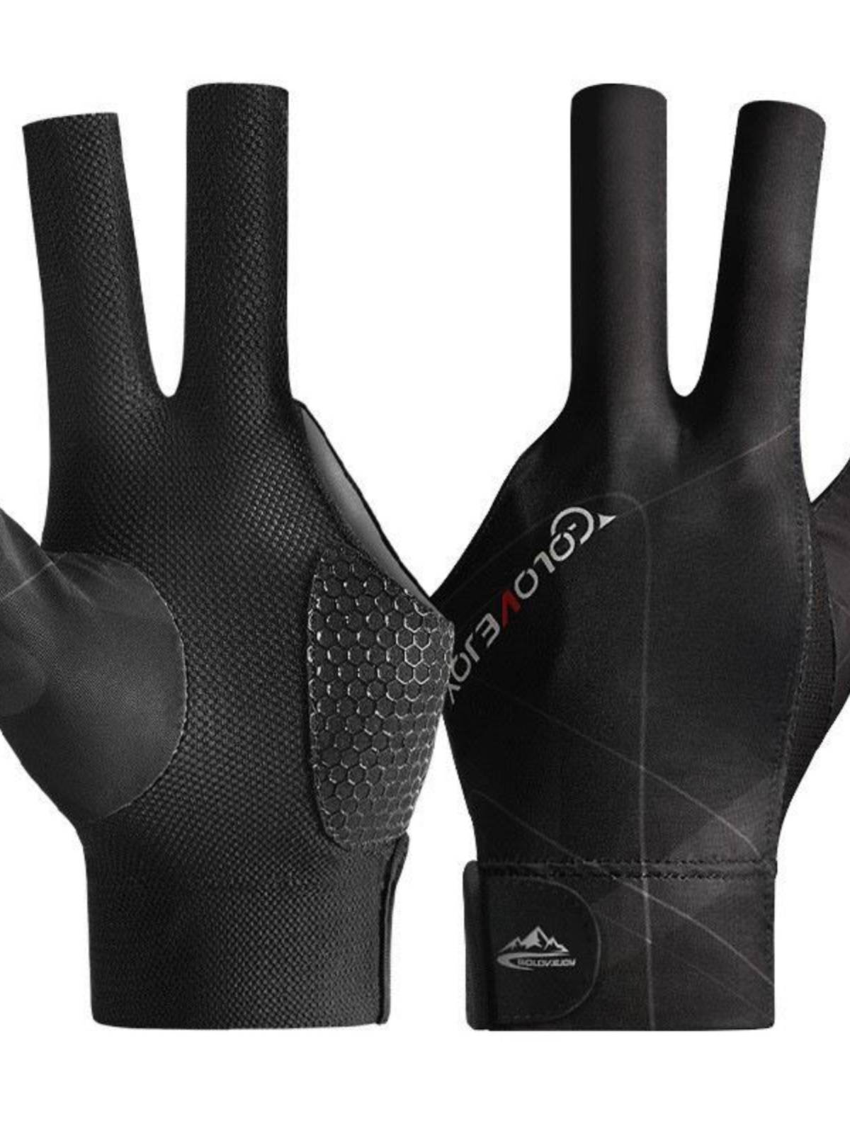Billiards Gloves Women's Timed high -value exposure three -finger left -hand professional anti -slip dedicated high -grade high -grade air -breathable billiards dedicated