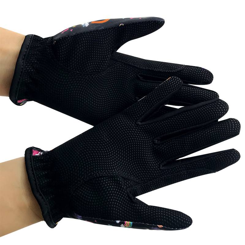 Children's Equestrian Gloves Professional Horse Riding Training Competition Anti -slip and wear -resistant glove Boys Knight Equipment Girl Gloves