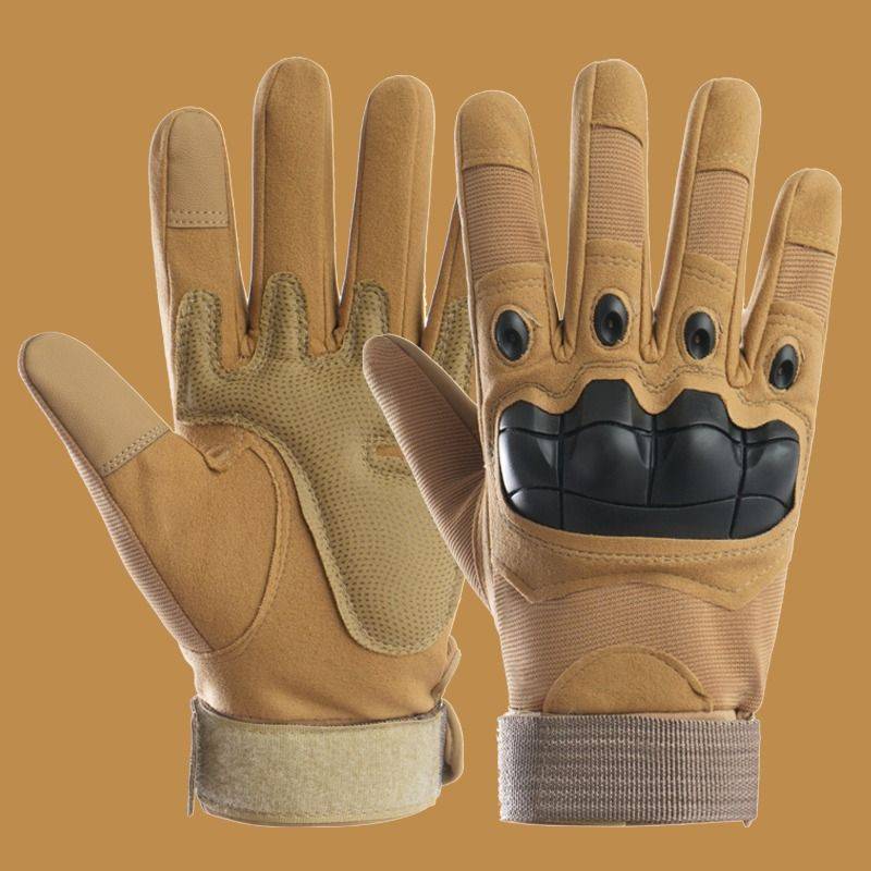 Tactical glove men's and women's summer outdoor full finger sports training military finger half finger shock anti -slip touch screen spring