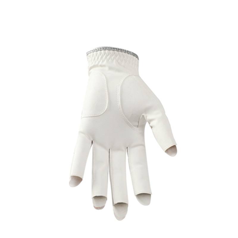 Spot Japan and South Korea Lady Golf Mask Gloves with both hands showing fingers left and right hands breathable and wear -resistant fashion