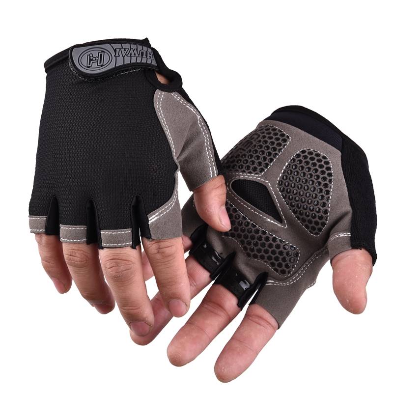 Sports gloves, male gymnasium, skating-retarding to the top half of the line
