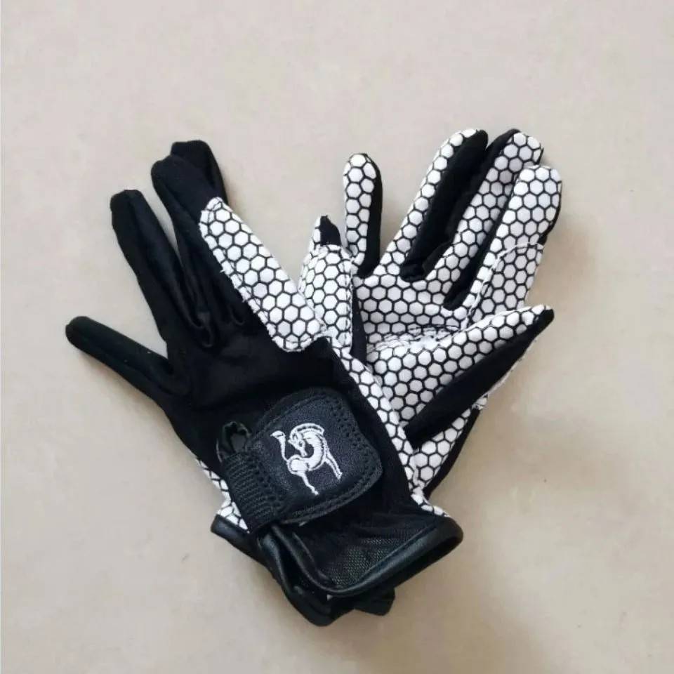 Air-traffic children riding horse gloves, silk-jet gloves, skating knight gloves, summer gloves, horse suits