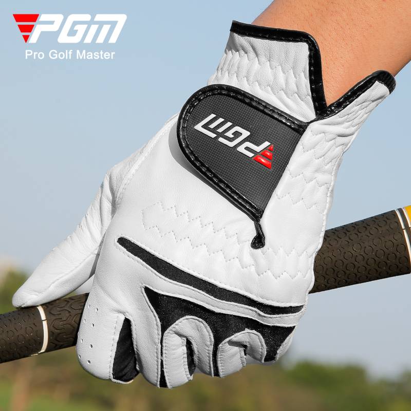 PGM golf glove men in summer breathable glove sheepskin fishing gloves golf