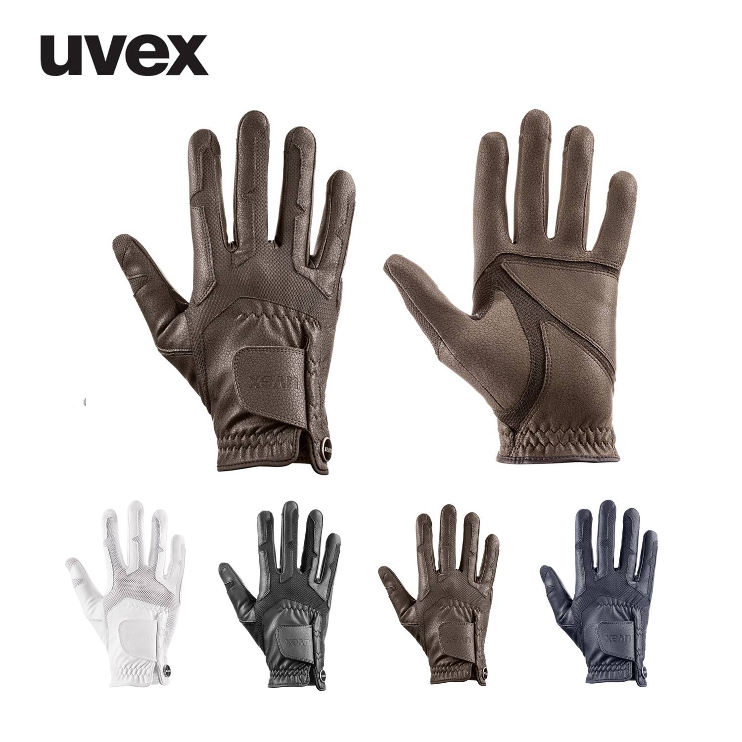 UVEX summer network eye elastic can touch screen equestrian gloves soft fit and comfortable German import