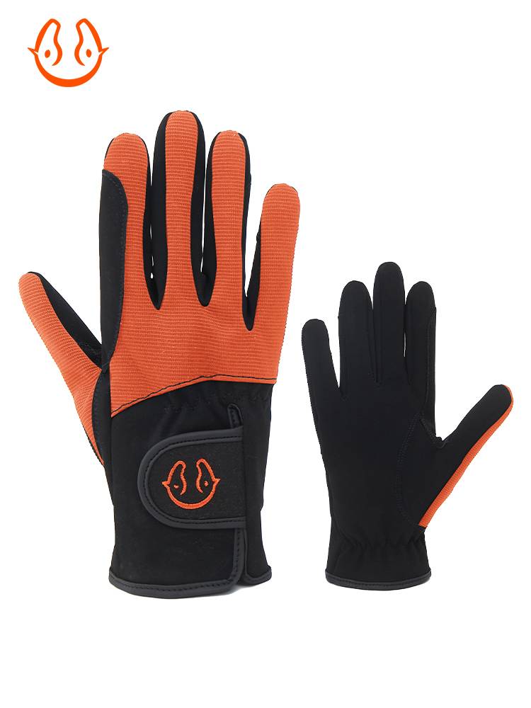 Yue Ma Hui Children's Equestrian Gloves Spring and Summer Anti -Smooth -breathable Gloves Female Adult Horse Riding Protective Glove Equestnically Equipment Equipment